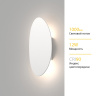 Настенный светильник Ledron ZD8174B-12W White