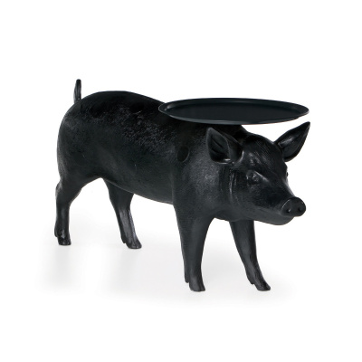 Журнальный стол Delight Collection Pig 6088T black