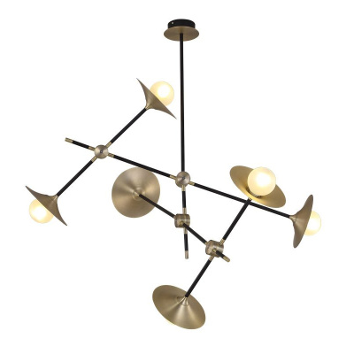 Подвесная люстра Delight Collection 9256 9256P/6 gold