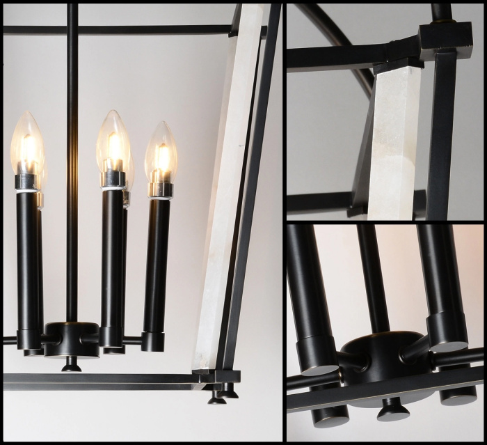 Подвесная люстра Delight Collection Cage BRCH9123BK