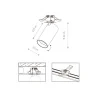 Спот Nowodvorski Mono Surface White/Gold 7683