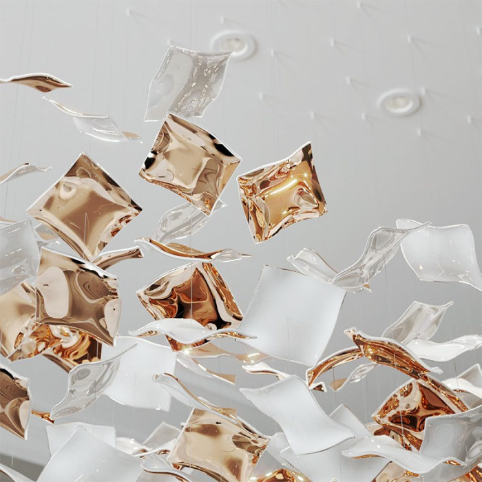 Светильник подвесной Kerchiefs L’ARTE LUCE LUXURY L62609