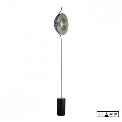 Напольный светильник iLamp STEREO 9285F GOLD&amp;SMOKY