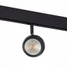 Магнитный трековый светильник Черный LED 1*10W 3000K 470Lm Ra>80 36° IP20 L120xW50xH176 ST355.436.10