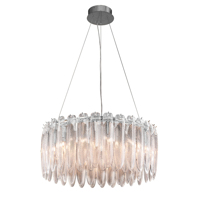 Подвесная люстра Delight Collection Piuma MD22027002-D65 chrome