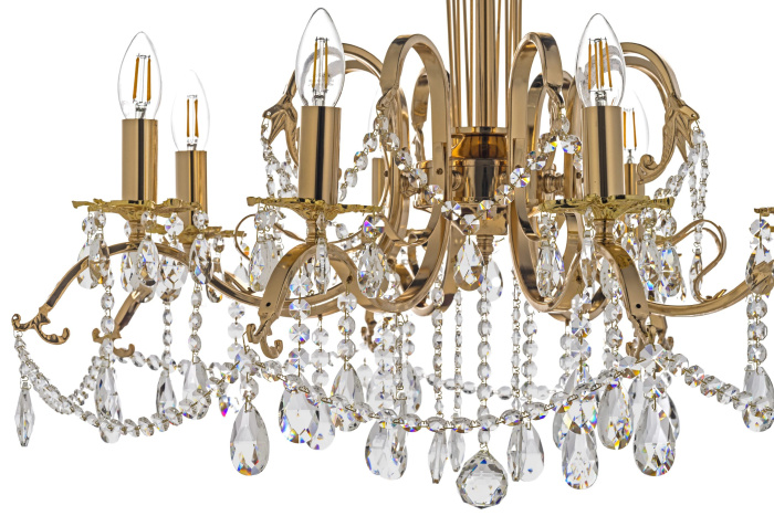 Подвесная люстра Dio DArte Asfour Alessandria E 1.1.8.200 G