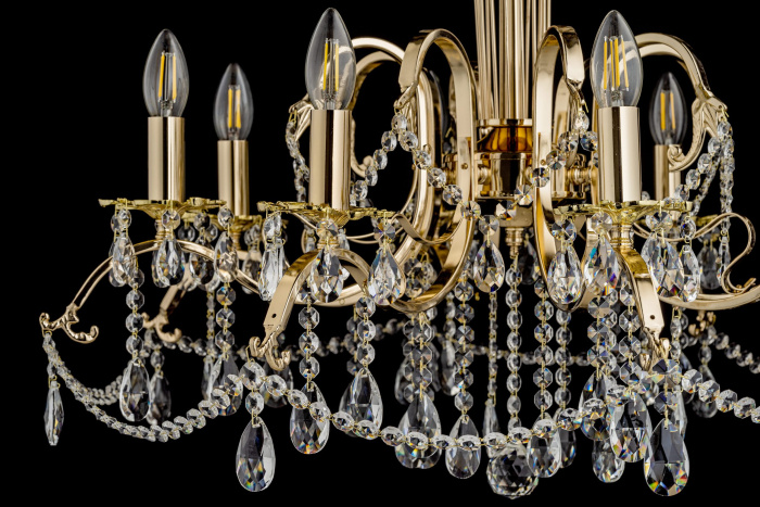 Подвесная люстра Dio DArte Asfour Alessandria E 1.1.8.200 G