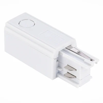 Правый Токоподвод для трехфазного шинопровода ST-Luce Белый ST030.509.10R