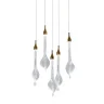 Подвесной светильник Delight Collection OD2433 OD2433-5 gold/clear