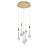 Подвесной светильник Delight Collection OD2433 OD2433-5 gold/clear