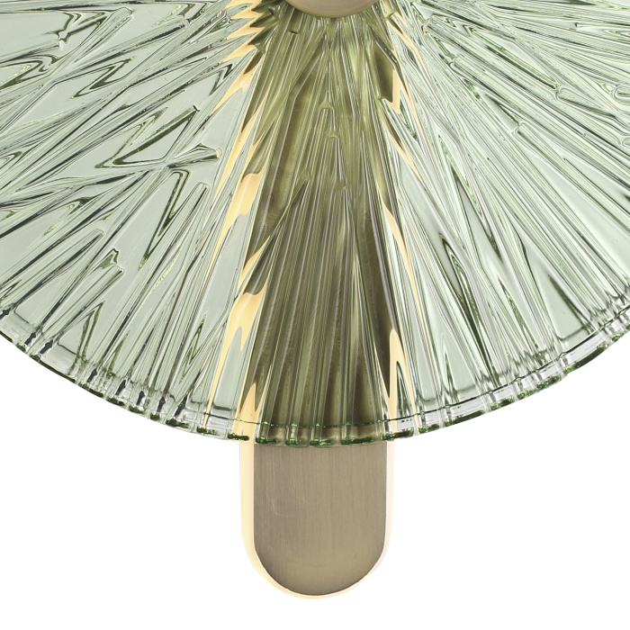 Светильник подвесной ST-Luce бронза/зелёный LED 1*11W 4000K SL6141.323.01