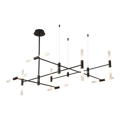 Светильник подвесной ST-Luce Черный/Белый G9 16*5W 4000K SL1216.403.16