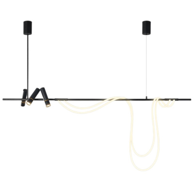 Подвесной светильник Delight Collection 7242P 7242P/L1200 black/white