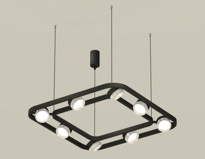 Комплект подвесного поворотного светильника с композитным хрусталем Ambrella light XB9182200