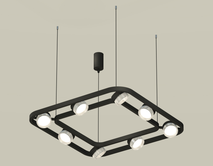 Комплект подвесного поворотного светильника с композитным хрусталем Ambrella light XB9182200