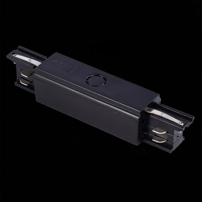 Центральный токоподвод для трехфазного шинопровода ST-Luce Черный ST030.409.13