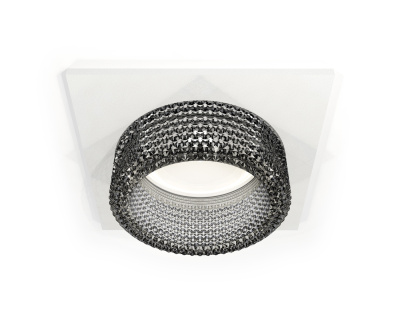 Комплект встраиваемого светильника с композитным хрусталем Ambrella light XC6520041