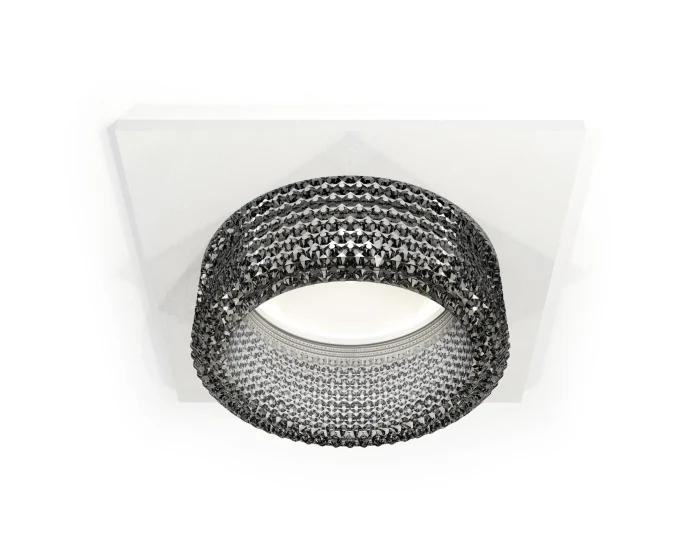 Комплект встраиваемого светильника с композитным хрусталем Ambrella light XC6520041