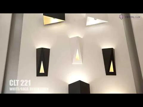Бра Crystal Lux CLT 221W WH-GO