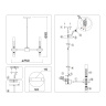 Люстра на штанге Ambrella Light High Light LH55353