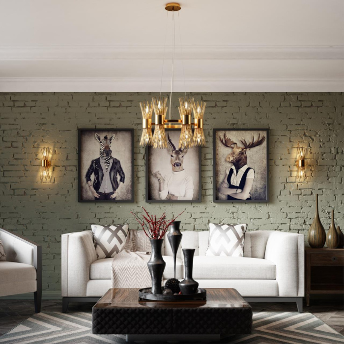 Бра Odeon Light Orta 4839/2W