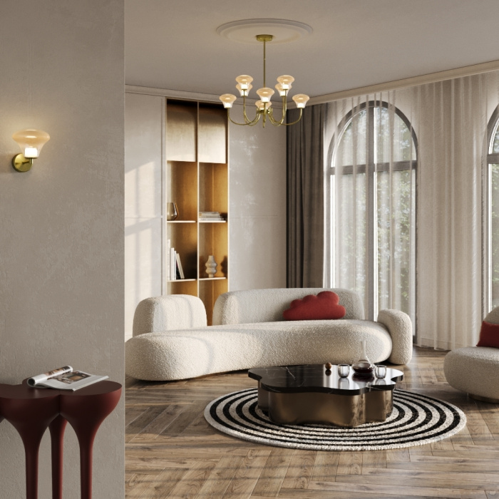 Люстра на штанге Maytoni Dynasty MOD402PL-L20BS3K