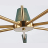 Люстра на штанге с абажурами и мрамором AMBRELLA light LH75053