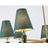 Люстра на штанге с абажурами и мрамором AMBRELLA light LH75053