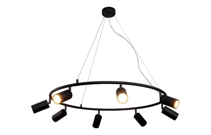 Люстра подвесная Crystal Lux RIVO SP8 BL