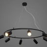 Люстра подвесная Crystal Lux RIVO SP8 BL
