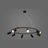 Люстра подвесная Crystal Lux RIVO SP8 BL