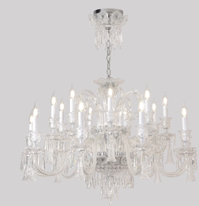 Люстра подвесная Crystal Lux Versailles SP9+9 CHROME