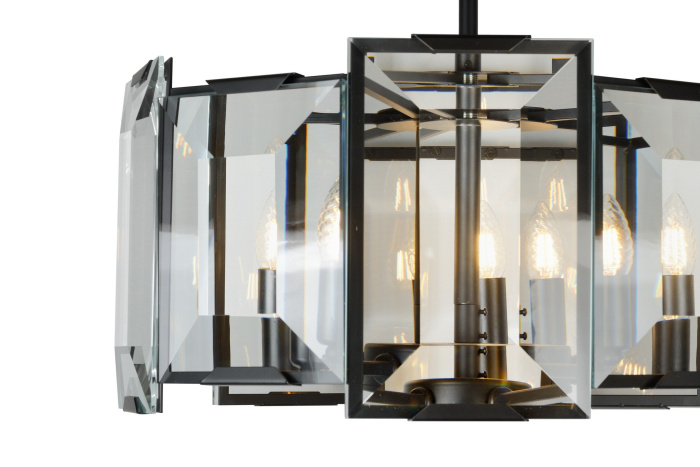 Подвесная люстра iLamp Panorama 6115-560 Черная