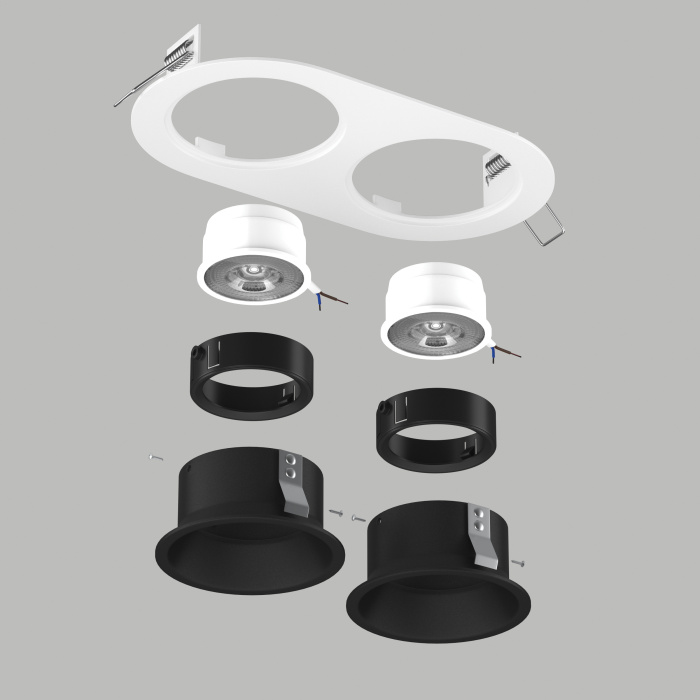 Комплект со светильником Lightstar Domino D6560707BMOD