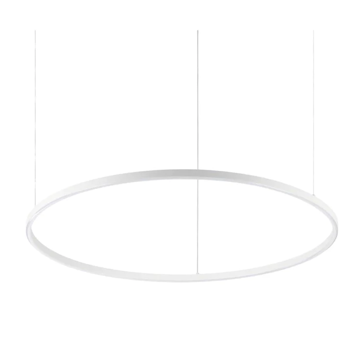 Подвесной светодиодный светильник Ideal Lux Oracle Slim D90 Bianco
