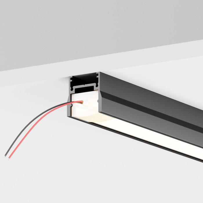 Профиль для шинопроводов Maytoni Elasity ip black O-TR001-P-B2M