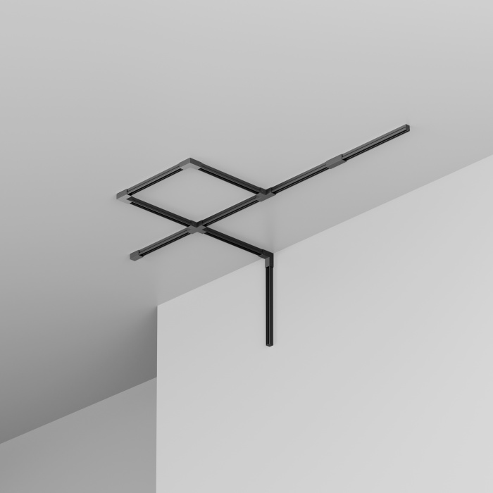 Профиль для шинопроводов Maytoni Elasity ip black O-TR001-P-B2M