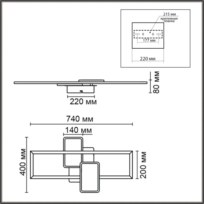 Потолочный светильник Lumion Goldy 6575/80CL