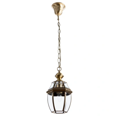 Уличный подвесной светильник Arte Lamp VITRAGE A7823SO-1AB