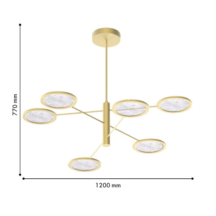 Люстра на штанге Favourite 4374-6P