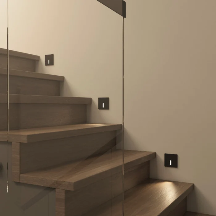 Подсветка ступеней лестницы Denkirs Troms DK1030-BK
