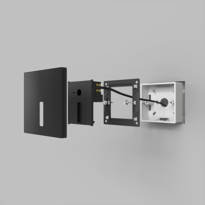 Подсветка ступеней лестницы Denkirs Troms DK1030-BK