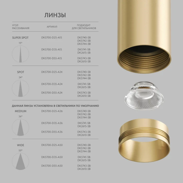 Светильник на шине Denkirs SHINE SPOT DK5744-SB