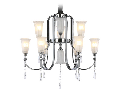 Подвесная люстра с хрусталем Ambrella light TR3249