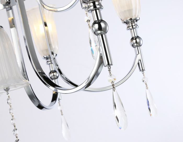 Подвесная люстра с хрусталем Ambrella light TR3249