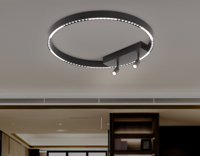 Потолочный светодиодный светильник с дополнительной подсветкой Ambrella light FL5808