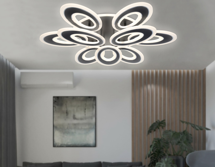 Потолочный светодиодный светильник с пультом Ambrella light FA8938