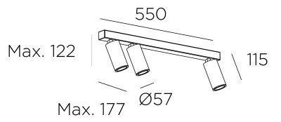 Спот Leds C4 SIMPLY Triple