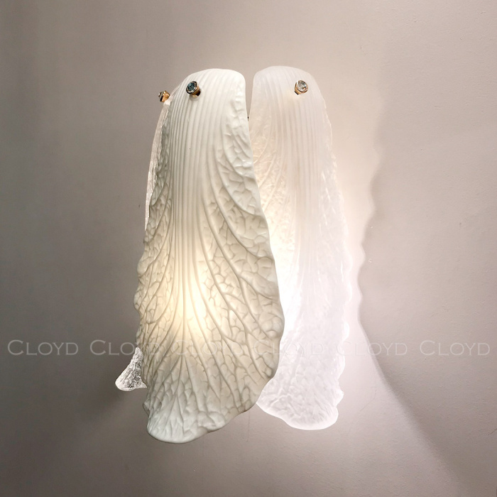 Бра Cloyd CARDAMON W1 / выс. 28 см - керамика - золото (арт.20416)