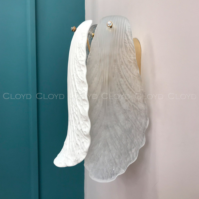 Бра Cloyd CARDAMON W1 / выс. 28 см - керамика - золото (арт.20416)